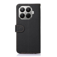 Funda para teléfono RFID de cuero con textur...