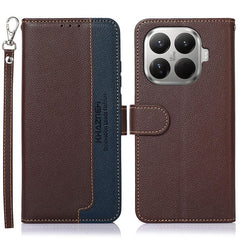 Funda para teléfono RFID de cuero con textur...