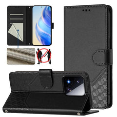 Funda de cuero para teléfono con RFID y esta...