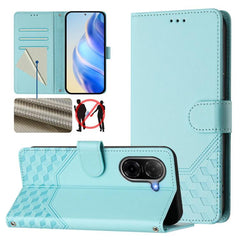 Funda para teléfono de cuero RFID con reliev...