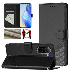 Funda para teléfono de cuero RFID con reliev...