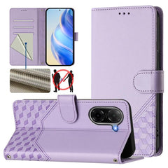 Funda para teléfono de cuero RFID con reliev...
