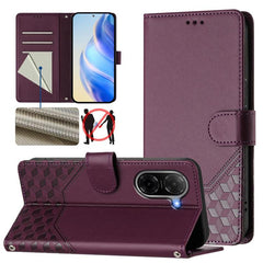 Funda para teléfono de cuero RFID con reliev...
