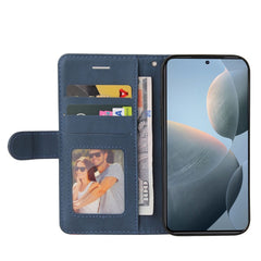 Funda de cuero para teléfono con tapa y empa...