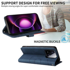 Funda de cuero para teléfono con tapa y empa...
