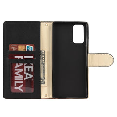 Estuche de cuero con tapa horizontal de empa...