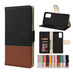Estuche de cuero con tapa horizontal de empa...