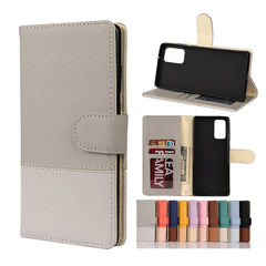 Estuche de cuero con tapa horizontal de empa...