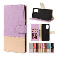 Estuche de cuero con tapa horizontal de empa...