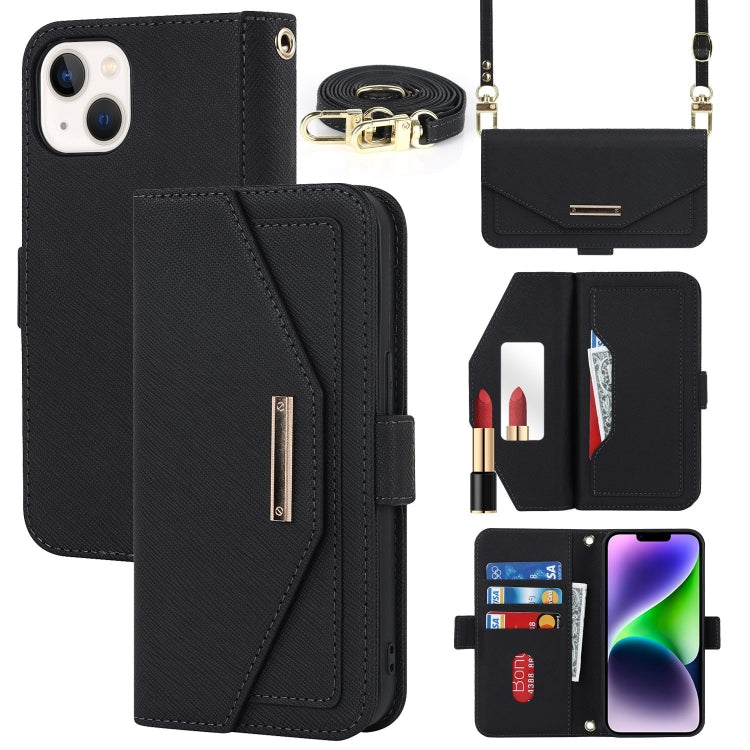 Funda de cuero para teléfono con cordón y te...