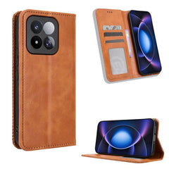 Funda de cuero para teléfono con textura ret...