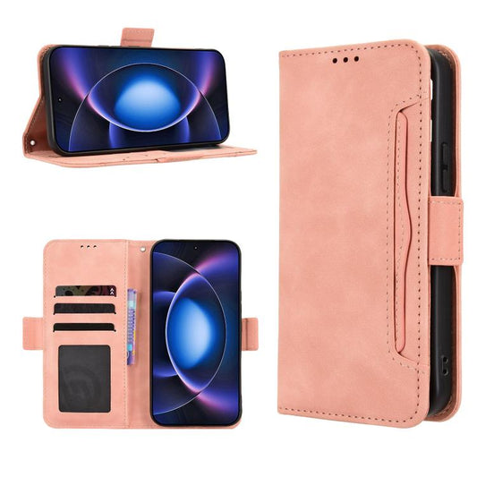 Funda de cuero para teléfono con ranuras par...