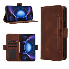 Funda de cuero para teléfono con ranuras par...