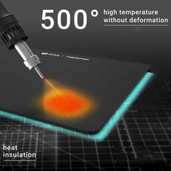 Almohadilla de silicona antiestática resistente al calor 2UUL ST86 de 50 x 30 cm
