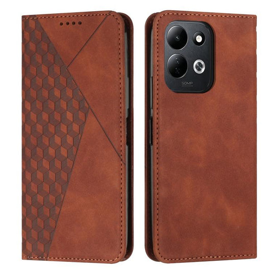 Funda de cuero magnética para teléfono con t...