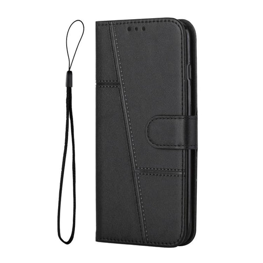 Funda para teléfono de piel con textura de b...
