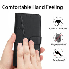 Funda para teléfono de piel con textura de b...