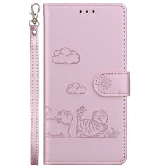 Funda de cuero RFID para teléfono con bonito...