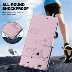 Funda de cuero RFID para teléfono con bonito...
