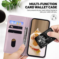Funda de cuero RFID para teléfono con bonito...