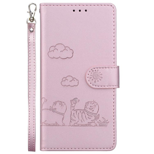 Funda de cuero RFID para teléfono con bonito...