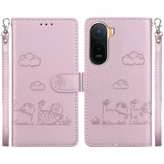 Funda de cuero RFID para teléfono con bonito...