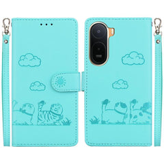 Funda de cuero RFID para teléfono con bonito...