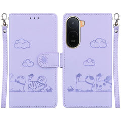 Funda de cuero RFID para teléfono con bonito...