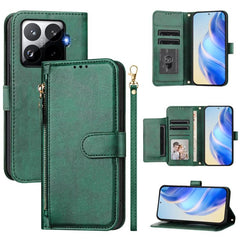 Estuche de cuero para teléfono con cremaller...