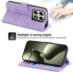 Funda de cuero para teléfono con relieve de ...