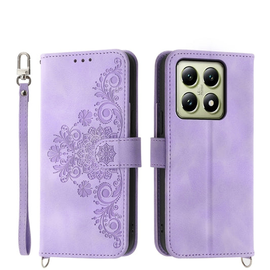 Funda de cuero para teléfono con relieve de ...