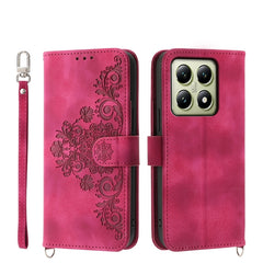 Funda de cuero para teléfono con relieve de ...