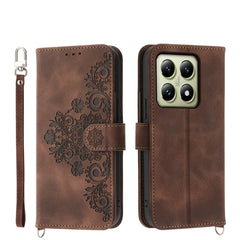 Funda de cuero para teléfono con relieve de ...