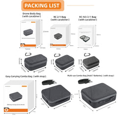 Estuche de transporte para DJI Air 3S/Air 3 ...