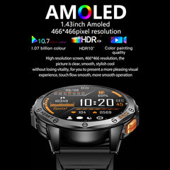Reloj inteligente deportivo con GPS LEMFO K67 de 1,43 pulgadas