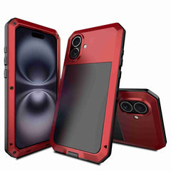 Funda metálica para teléfono con triple prot...