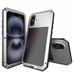 Funda metálica para teléfono con triple prot...