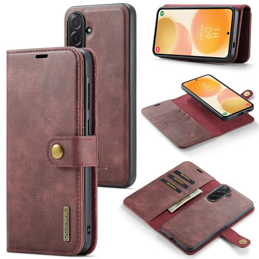 Estuche de cuero magnético desmontable con t...