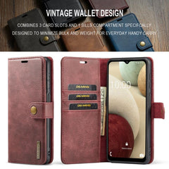 Estuche de cuero magnético desmontable con t...