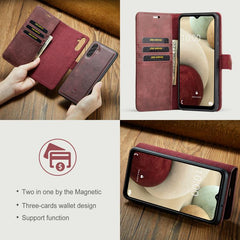 Estuche de cuero magnético desmontable con t...