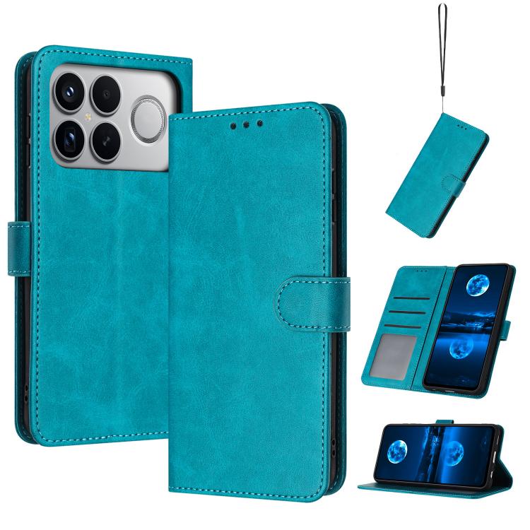 Funda para teléfono con tapa de piel de bece...