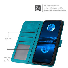 Funda para teléfono con tapa de piel de bece...