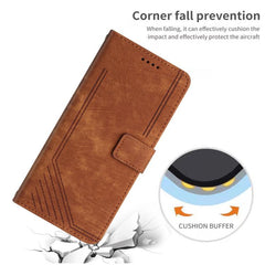Funda de cuero para teléfono con diseño de r...