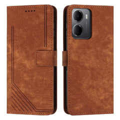 Funda de cuero para teléfono con diseño de r...