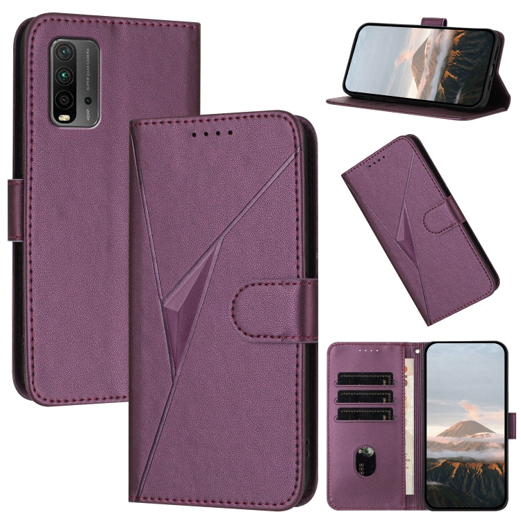 Estuche para teléfono de cuero con cierre de...