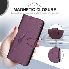 Estuche para teléfono de cuero con cierre de...
