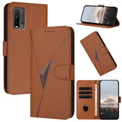 Estuche para teléfono de cuero con cierre de...