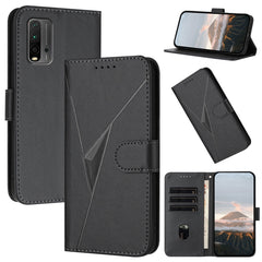 Estuche para teléfono de cuero con cierre de...