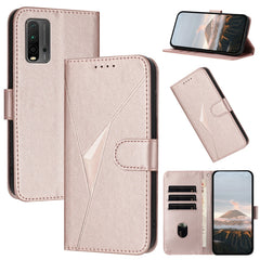 Estuche para teléfono de cuero con cierre de...