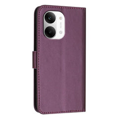 Estuche para teléfono de cuero con cierre de...
